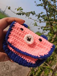 Crochet Bear Pouch