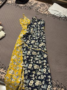 Floral Print Maxi Dress Set