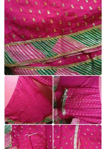 Beautiful Blue Lehenga with Mirror Work