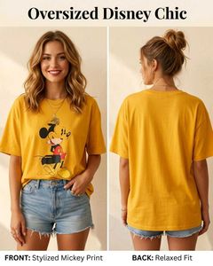 Oversized Mickey Mouse T-Shirt