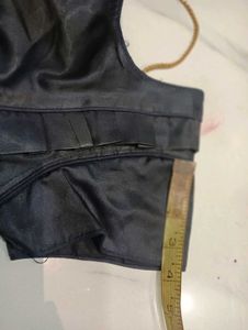 Elegant Dark Blue Blouse