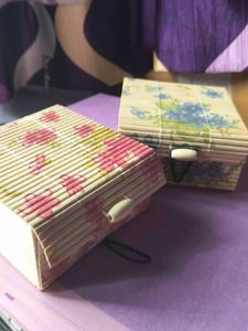 Decorative Bamboo Storage Boxes