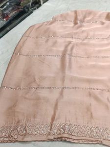 Peach Colour Saree Blouse size 44