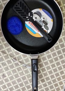 !NEW BRANDED NONSTICK FRY PAN WITH STAINLESS STEEL