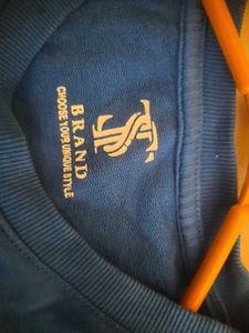 Blue 'Dump Him' Graphic T-Shirt