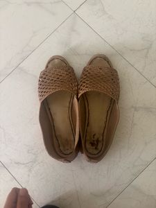 Woven design Flats