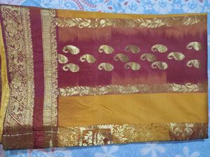 Elegant Silk Blend Saree