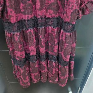 Boho Paisley Midi  Dress