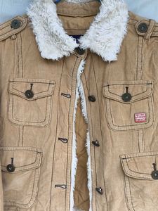 Vintage Corduroy Sherpa Lined Jacket