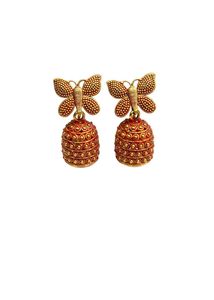 Beautiful Butterfly Jhumka Earrings