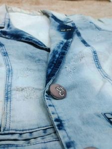 Stylish Denim Blazer