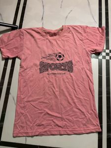 Pink Sports T-Shirt