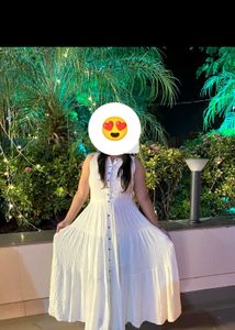 Elegant White Maxi Dress