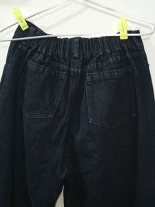 Classic Black Denim Jeans
