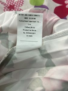 Floral Print Girls' Dress