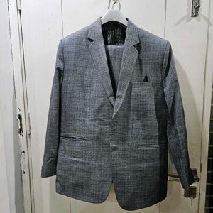 Men's Grey Suit Set