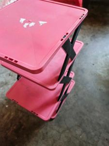 Pink Multi-Tiered show rack Stand