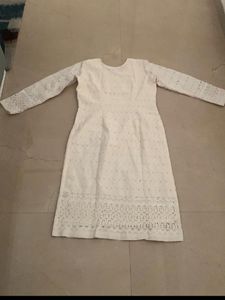 Elegant cream Chikankari Kurta