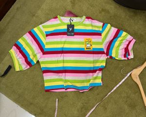 Colorful Striped Tee - Fun &amp; Casual