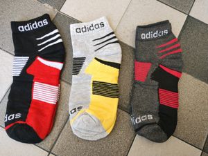 Adidas Ankle Length Socks 3 Pairs Pouch