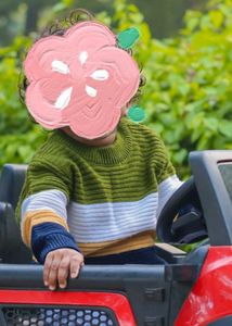 Colourful Boys knit tshirt