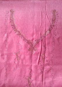 unstitched Winter kashmiri embroidery suit piece