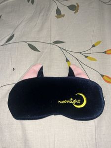 Cute Moonlight Cat Ear Sleep Mask