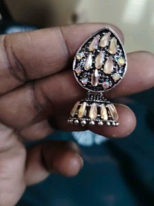 combo of 3Ethnic Jhumka &amp; Stud Earrings Set