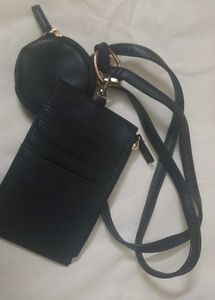 Women's Card Holder &amp; Phone Bag Set