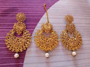 Price Drop ✨Earrings With Maangtika