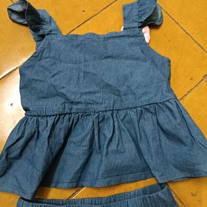 Cute Denim Outfit for Kids