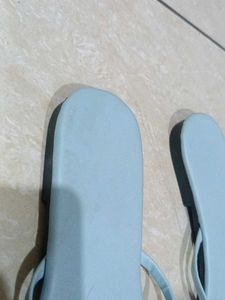 Cute Light Blue Bow Sandals