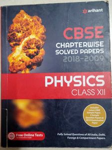 CBSE Physics Class XII Solved Papers