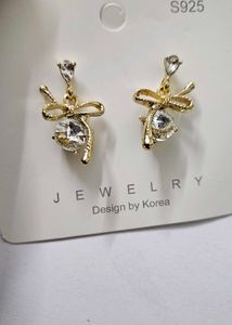 Cute Bowknot Drop Earrings korean earring
