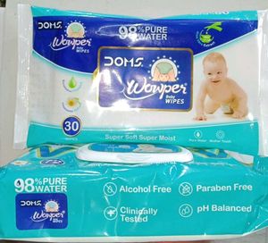 Wowper Baby Wipes - 98% Pure Water