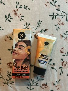 SUGAR Tan Ban 4% Niacinamide Sunscreen Light Gel