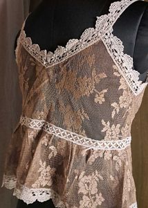 Lace Floral Tank Top