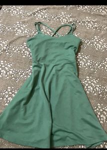 green frock