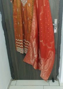 New Unused Premium CottonSilk JadhauEmbroiderySuit