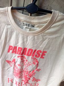 SHEIN BRANDED PRINTED TSHIRT