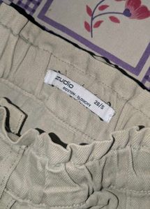 Zudio Slouchy Light Green High-Waist Paperb