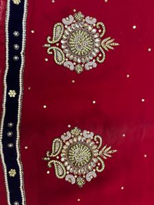 Red saree