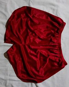 Silky Red Nightgown