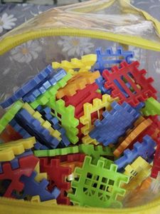 Colorful Interlocking Building Blocks 150
