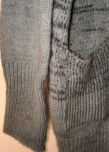 Women's Knit Longline Cardigan / Open front shrug