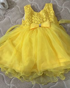 Beautiful Yellow Baby Dress