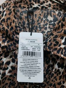 leopard print shirt ( women)