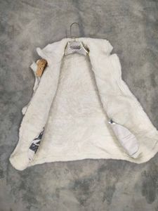 Suede Sherpa Lined Vest