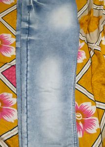 Light Wash Denim Jeans