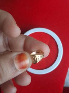 Gold Ring with Star Design for kids